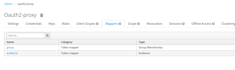 oauth2-proxy client mappers overview