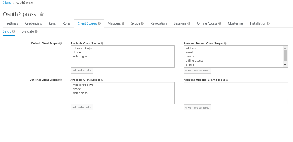 oauth2-proxy client client scopes